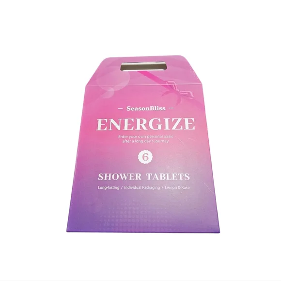 SeasonBliss Energize Shower Steamers 6 Pk - Picture 2 of 3